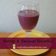 Berries and Bananas Smoothie