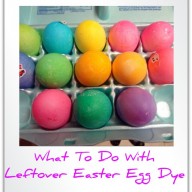 What to Do with Leftover Easter Egg Dye