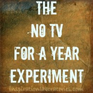 The No TV for a Year Experiment