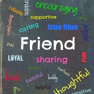 What is a Friend? Printable