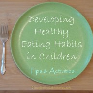 Developing Healthy Eating Habits in Children