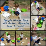 Outside Play: Water