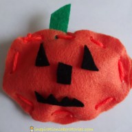 Pumpkin Lacing at crayon freckles