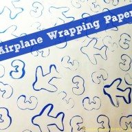 Airplane Birthday Wrapping Paper