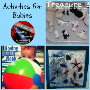 The Sunday Showcase - Activities for Babies
