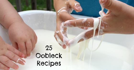 Oobleck Recipes - 25 Ways To Explore Cornstarch And Water 