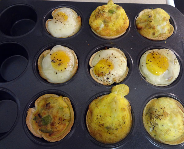 Veggie and Egg Toast Cups | Inspiration Laboratories