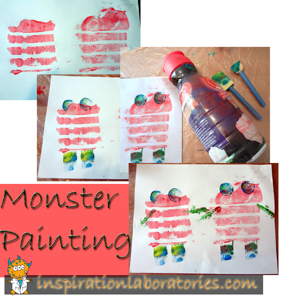 monster painting