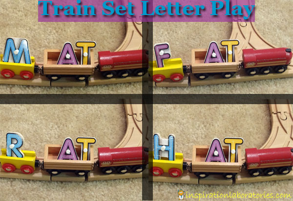 Use a train set to learn through play