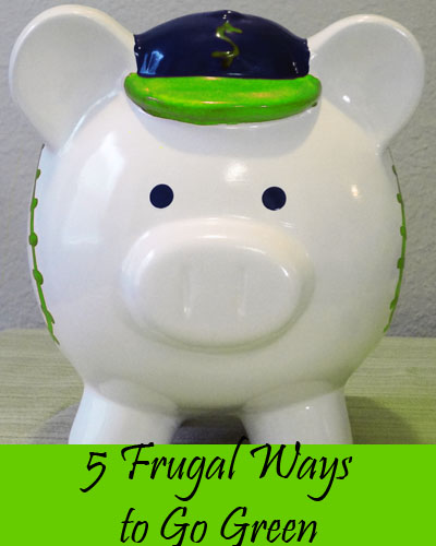 5 Frugal Ways to Go Green