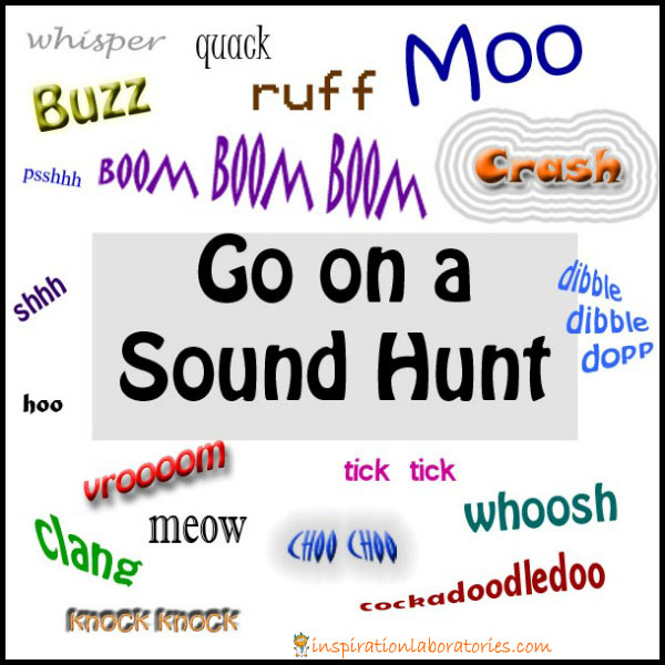 Go On A Sound Hunt Inspired by Mr. Brown Can Moo by Dr. Seuss