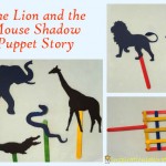 The Lion and the Mouse Shadow Puppet Story