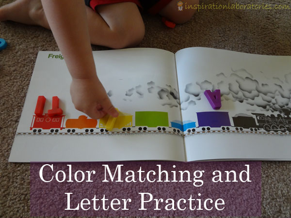 Color Matching and Letter Practice