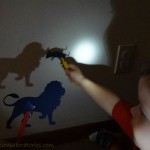 lion and mouse shadow puppets