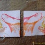 Pulled String Painting Method 2