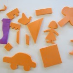 Storytelling with Foam Shapes