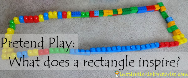 What play does a rectangle inspire?