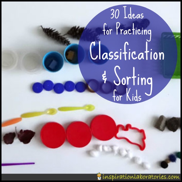 30 Ideas for Practicing Classification & Sorting for Kids