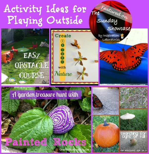 Activity Ideas for Playing Outside