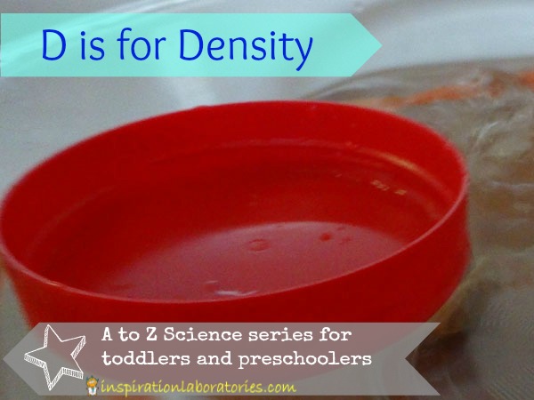 A to Z Science: D is for Density