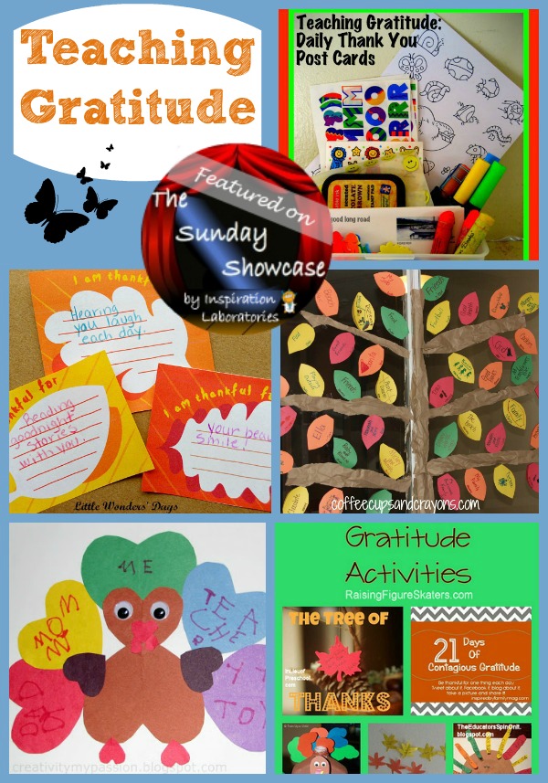 activities that teach gratitude