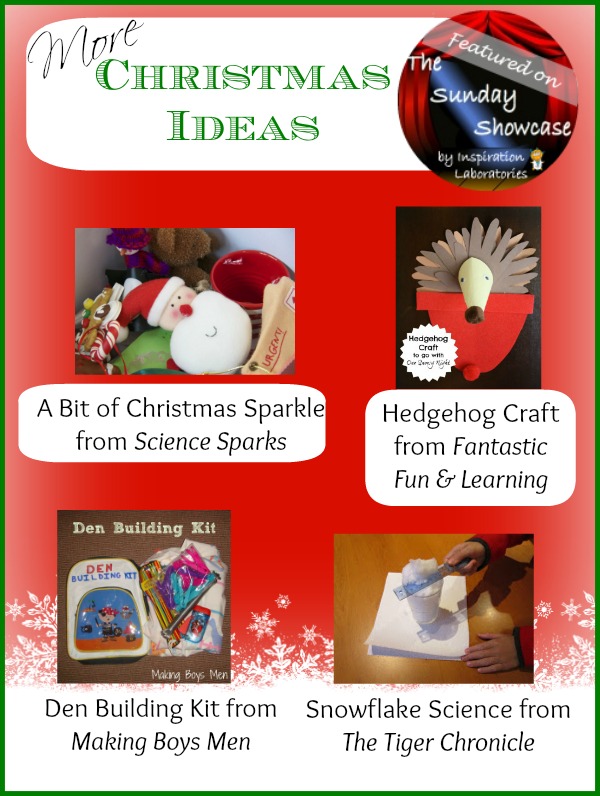 More Christmas Ideas featured on the Sunday Showcase at Inspiration Laboratories