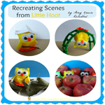 Owl Craft and Play Scenes from Little Hoot