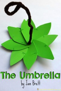 the umbrella by jan brett