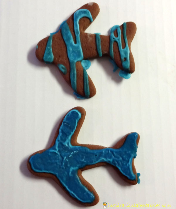 airplane cookies