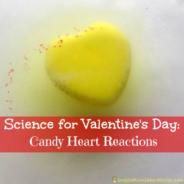 Science for Valentine's Day - Candy Heart Reactions