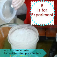 E is for Experiment | Inspiration Laboratories