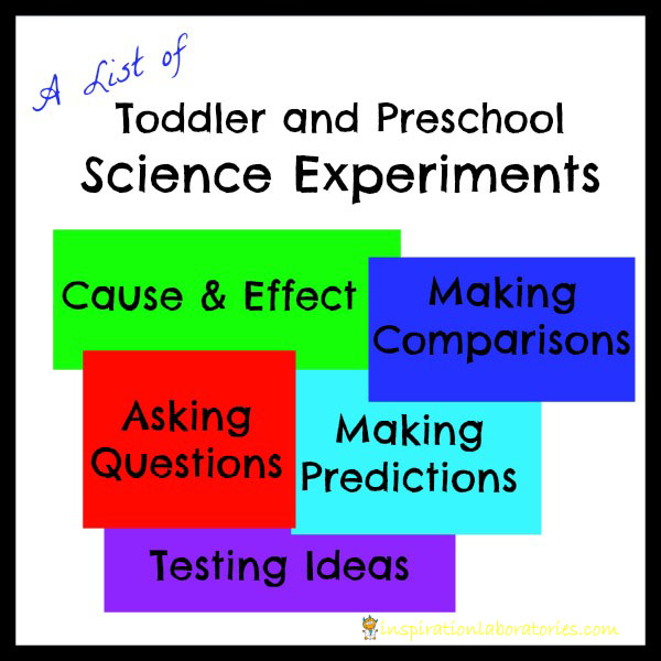 Preschool Science Experiments | Inspiration Laboratories