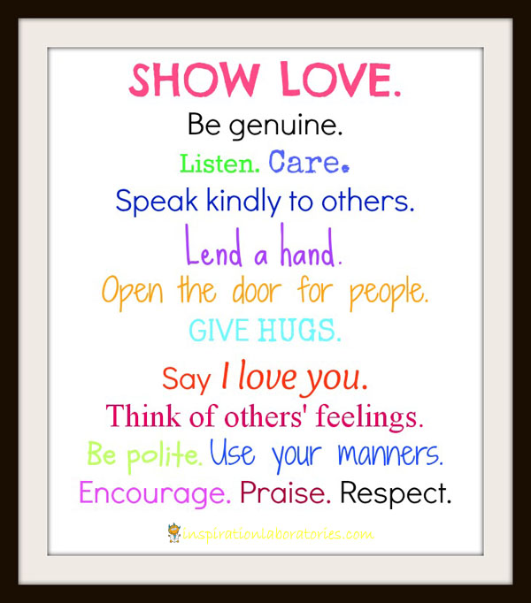 Resolve to Show Love to Others