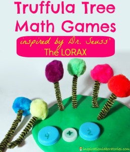 Truffula Tree Math Games Inspired by Dr. Seuss' The Lorax