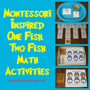 Montessori Inspired One Fish Two Fish Math