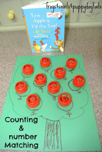 Number Matching from Frogs & Snails & Puppy Dog Tails
