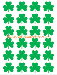 St. Patrick's Day Math: Graphing Shamrocks | Inspiration Laboratories