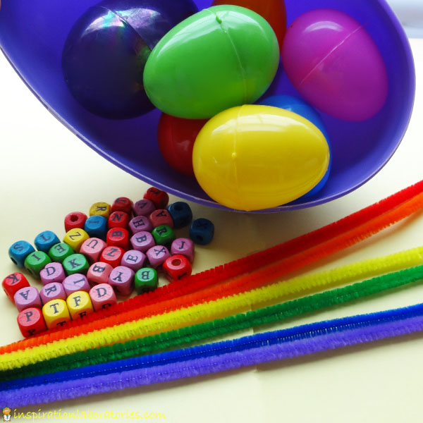 Easter Activities: Easter Egg Graphing with Letters