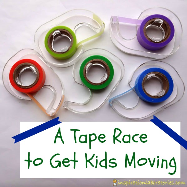 A Tape Race to Get Kids Moving