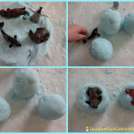 Play Dough and Safari Ltd Animals