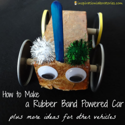 How to Make a Rubber Band Powered Car