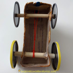 Rubber Band Powered Car Axles