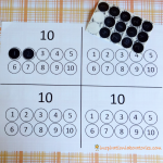 Ten Black Dots Number Matching