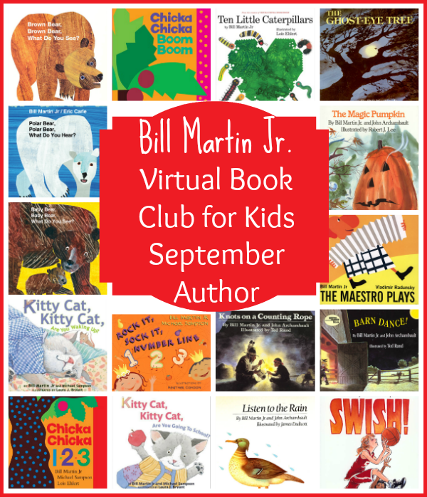 Bill Martin Jr. Virtual Book Club for Kids September Author