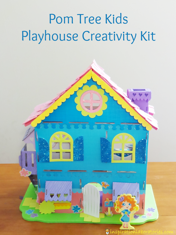 Pom Tree Kids Playhouse Creativity Kit #PomTreeKids
