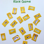 Ten Little Caterpillar Race Game