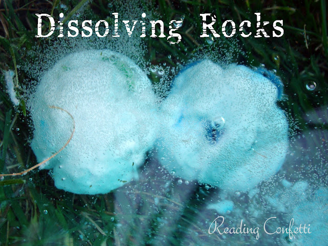 dissolving rocks