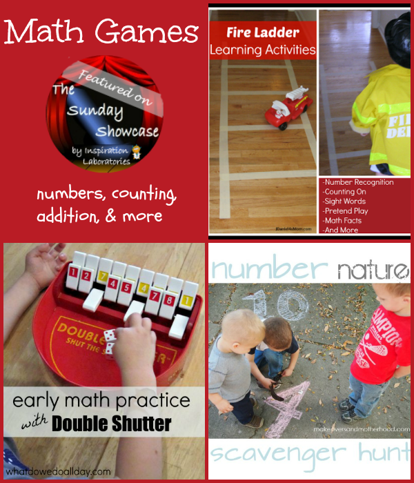 Math Games Featured on the Sunday Showcase at Inspiration Laboratories