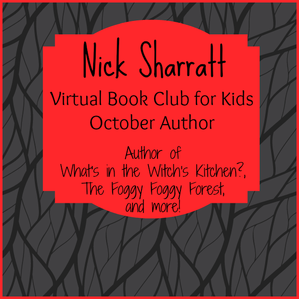 Nick Sharratt Virtual Book Club for Kids October Author