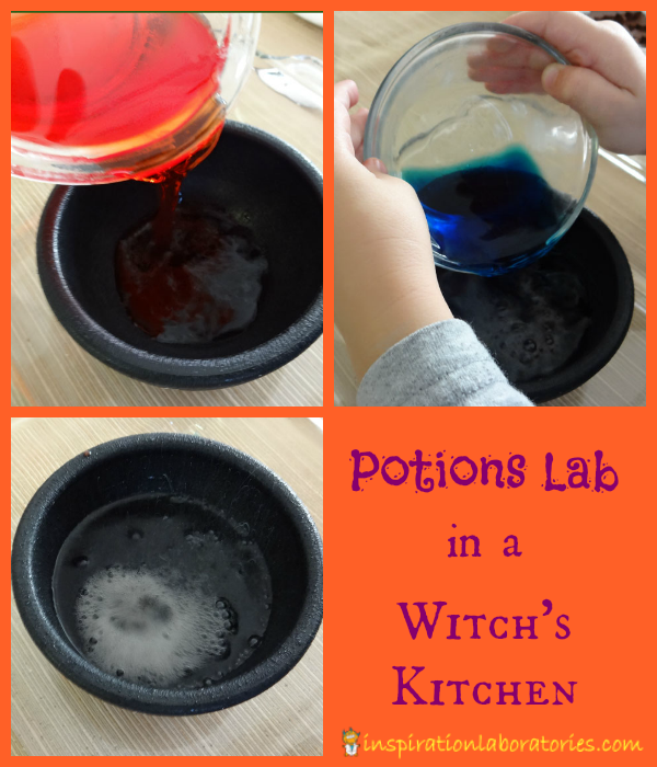Science Exploration and Potions Lab to Go Along with What's in the Witch's Kitchen by Nick Sharratt - Part of the Virtual Book Club for Kids